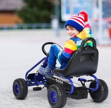 Load image into Gallery viewer, 2025 Super Cool Upgraded 4 Wheel Pedal Powered GoKart Ride On Car | Adjustable Seat | Heavy Duty Seat | Enclosed Chain For Safety