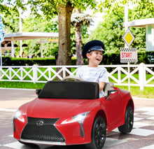 Load image into Gallery viewer, 2025 Licensed 12V Lexus LC500 12V Kids Ride-On Car 1 Seater Upgraded | Music | Shocks | Bright Lights | Remote | Ages 3-8