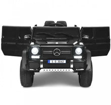 Load image into Gallery viewer, Super Cool 12V Kids Licensed Upgraded 1 Seater Ride On Car Mercedes-Benz Maybach Style | LED Lights | Seatbelt | 4 Wheel Shock Absorber | Ages 3-8 | Remote