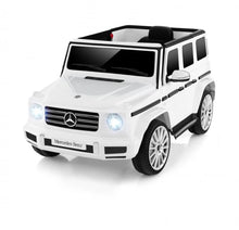 Load image into Gallery viewer, Licensed 2025 Mercedes-Benz 12V AMG G500 Gwagon 1 Seater Kids Ride On Car | Bluetooth | LED Lights | Remote | Rocking Mode | 4x4