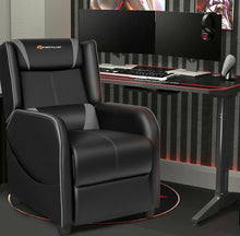 Load image into Gallery viewer, Very Elegant Heavy Duty Comfortable Adjustable Modern Gaming Recliner Chair With Massage Feature & Footrest | Massage Remote
