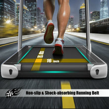 Load image into Gallery viewer, Heavy Duty Modern 2.25HP 2-in-1 Foldable Walking Pad Treadmill With Dual Display | App Control | Space Saver | Quiet Motor | High Performance Speaker | Remote Control