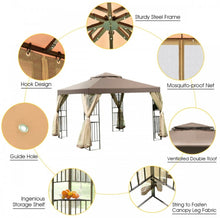 Load image into Gallery viewer, Heavy Duty Classy Awning Patio Structure Canopy Tent 10x10ft | No Screws For Structure Required | Easy Set Up | Waterproof | Weather Resistant