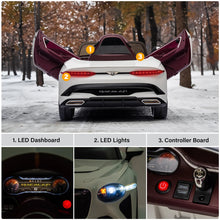 Load image into Gallery viewer, 2025 Licensed 12V Bentley Bacalar Ride On Car 1 Seater Upgraded | Seatbelt | Push To Start Button | Music | Lights | Remote