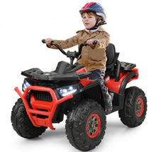 Load image into Gallery viewer, 2025 Upgraded 12V ATV 4 Wheeler Ride On Toy / Car 1 Seater | LED Lights | 2 Speeds | Seat Belt | 4 Wheel Suspension | Push To Start | USB Ready | Big 1 Seater