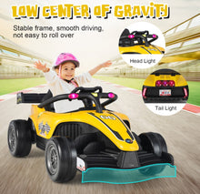 Load image into Gallery viewer, 2025 New 12V Formula 1 Style Racing Ride On Car 1 Seater Upgraded | Lights | Horn | Music | USB Ready | Rear Shocks | Big Seat | Seatbelt | Remote