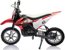Load image into Gallery viewer, Super Cool 2025 Fast Off Road Electric 36V Kids Dirt Bike Upgraded 1 Seater 350W Motor | Up To 27 K/ph | Leather Seat | Rubber Tires