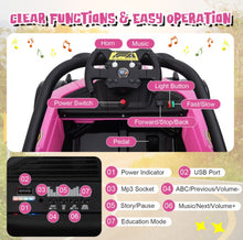 Load image into Gallery viewer, 2025 New 12V Formula 1 Style Racing Ride On Car 1 Seater Upgraded | Lights | Horn | Music | USB Ready | Rear Shocks | Big Seat | Seatbelt | Remote