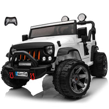 Load image into Gallery viewer, 24V | 2025 Jeep Wrangler Style 2 Seater Upgraded | Heavy Duty Seat | Heavy Duty Tires | Upgraded | Remote