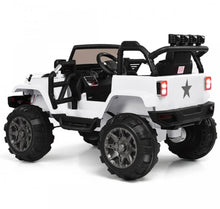 Load image into Gallery viewer, Super Cool 2025 1 Seater Jeep Style 12V Ride On Car For Kids | Remote | LED Lights | Music | Ages 3-6