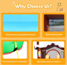 Load image into Gallery viewer, Super Cool Fun Kids Inflatable Bouncy House Jumping Castle Slide Climber Bouncer With 550W Blower | Holds 120Kg | Kids Party | Camping | Climbing Wall | Basketball Hoop