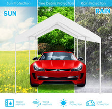 Load image into Gallery viewer, Super Duty Steel Portable Frame Car Tent Shelter | 10x20 Ft | Weather Resistant | Easy Assembly