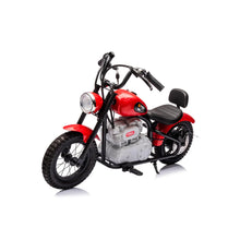 Load image into Gallery viewer, 2025 Cool 1 Seater Motorcycle E-Chopper Ride-On | 14+ | 36V | Up To 25KPH | Holds 177Lbs | Real Rubber Tires | 350W Brushless Motor