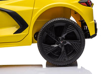 Load image into Gallery viewer, 2025 Licensed 12V Chevrolet Corvette C8, 1 Seater Kids Ride On Car Upgraded | Leather Seat | Rubber Tires | LED Lights | Remote