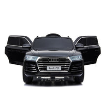 Load image into Gallery viewer, 2025 Licensed Audi Q5 Upgraded 12V Ride On Car For Kids | Leather Seat | Rubber Wheels | 12V | 1 Seater | LED Lights | Remote | Ages 1-6 |