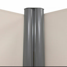 Load image into Gallery viewer, Heavy Duty Elegant Patio Retractable Double Folding Side Awning Screen Divider 237x71 inch