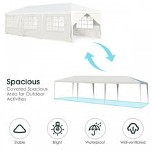 Load image into Gallery viewer, Very Cool 10x30 FT Heavy Duty Outdoor Canopy Tent With 6 Removable Sidewalls | 2 Doorways | Transparent Windows | Spacious | Patio
