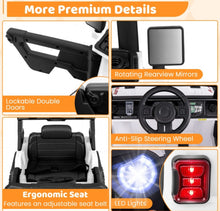Load image into Gallery viewer, Super Cool 2025 Landar Power Jeep Style 12V | 1 Seater Kids Ride On Car | LED Lights | Music | Remote