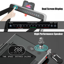 Load image into Gallery viewer, Heavy Duty Modern 2.25HP 2-in-1 Foldable Walking Pad Treadmill With Dual Display | App Control | Space Saver | Quiet Motor | High Performance Speaker | Remote Control