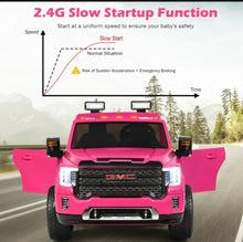 Load image into Gallery viewer, Licensed 2025 GMC Sierra Denali Pick up Truck 2 Seater Ride-On Upgraded | 12V | Upgraded Seats | Upgraded Tires | Remote