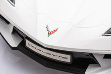 Load image into Gallery viewer, 2025 Licensed 12V Chevrolet Corvette C8, 1 Seater Kids Ride On Car Upgraded | Leather Seat | Rubber Tires | LED Lights | Remote