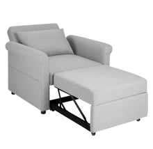 Load image into Gallery viewer, Heavy Duty Modern & Elegant 3-in-1 Pull-Out Convertible Adjustable Reclining Sofa Couch Bed | 6 Side Pockets | Smooth Wheels | High Quality Material