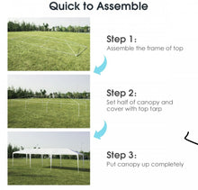 Load image into Gallery viewer, Super Cool Heavy Duty 10x30ft Gazebo Canopy Tent With Ground Stakes, Wind Ropes | Waterproof | Easy Assembly | Patio Tent