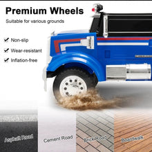 Load image into Gallery viewer, New 2025 Freightliner 12V Kids Ride on Truck / Car Upgraded 1 Seater | With Dump Box | Lights | Storage | Push To Start | Remote