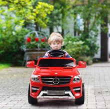 Load image into Gallery viewer, 2025 Licensed Mercedes Benz ML350 Kids 12V Ride On Car 1 Seater Upgraded | LED Lights | Remote