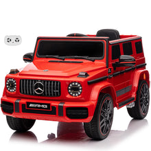 Load image into Gallery viewer, 2025 Licensed Mercedes G63 AMG | High Doors | 12V | Upgraded Motors | Upgraded | Big 1 Seater Ride-On | Leather Seats | Remote