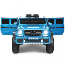 Load image into Gallery viewer, Super Cool 12V Kids Licensed Upgraded 1 Seater Ride On Car Mercedes-Benz Maybach Style | LED Lights | Seatbelt | 4 Wheel Shock Absorber | Ages 3-8 | Remote