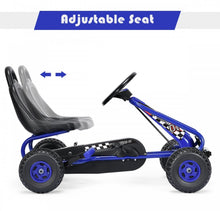 Load image into Gallery viewer, 2025 Super Cool Upgraded 4 Wheel Pedal Powered GoKart Ride On Car | Adjustable Seat | Heavy Duty Seat | Enclosed Chain For Safety