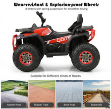 Load image into Gallery viewer, 2025 Upgraded 12V ATV 4 Wheeler Ride On Toy / Car 1 Seater | LED Lights | 2 Speeds | Seat Belt | 4 Wheel Suspension | Push To Start | USB Ready | Big 1 Seater