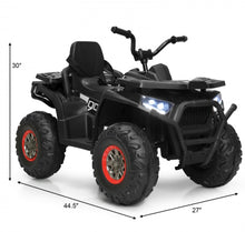 Load image into Gallery viewer, 2025 Upgraded 12V ATV 4 Wheeler Ride On Toy / Car 1 Seater | LED Lights | 2 Speeds | Seat Belt | 4 Wheel Suspension | Push To Start | USB Ready | Big 1 Seater