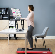 Load image into Gallery viewer, Heavy Duty Modern 2.25HP 2-in-1 Foldable Walking Pad Treadmill With Dual Display | App Control | Space Saver | Quiet Motor | High Performance Speaker | Remote Control