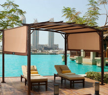 Load image into Gallery viewer, Super Cool 12x9 Feet Outdoor Patio Pergola With Rectangle Canopy Shades | Easy Set Up | Heavy Duty |