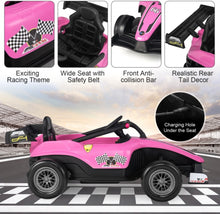 Load image into Gallery viewer, 2025 New 12V Formula 1 Style Racing Ride On Car 1 Seater Upgraded | Lights | Horn | Music | USB Ready | Rear Shocks | Big Seat | Seatbelt | Remote