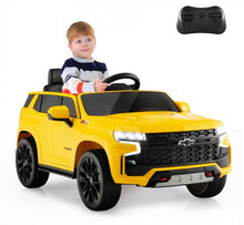 Load image into Gallery viewer, New 2025 Licensed 12V Chevrolet Tahoe Upgraded 1 Seater Ride On Car / SUV | Heavy Duty Tires | Comfy Seat | Remote