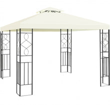 Load image into Gallery viewer, Super Duty Beautiful 2 Tier 10x10ft Patio Gazebo Canopy Tent | Sun Protection