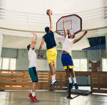 Load image into Gallery viewer, Super Cool Basketball Net Hoop Heavy Duty 43 Inches Indoor | Outdoor | Adjustable Height | Can Be Filled With Sand / Water | 6.6’ - 10’