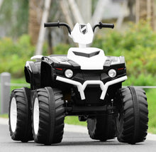 Load image into Gallery viewer, Super Cool 12V Kids Ride On ATV, Car 1 Seater | LED Lights | Heavy Duty Tires | Ages 3-7 | Music | 2 Speeds | Upgraded
