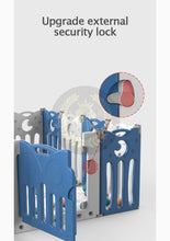 Load image into Gallery viewer, Super Cool 16 Panel Indoor/Outdoor Foldable Play Yard Upgraded Fence | Safety Play Area with Activity for Toddlers and Infants | 3 Colours