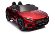 Load image into Gallery viewer, 2025 Licensed Big 1 Seater Mercedes Benz SL63 Kids Ride On Car | 24Volt | 4x4 | Rubber Tires | Leather Seat