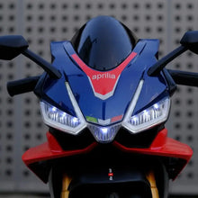 Load image into Gallery viewer, 2025 Licensed XL Aprilia RSV4 12V Super Motorcycle 2 Seater Kids Ride On | LED Lights | Rubber Wheels | Racing Bike
