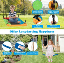 Load image into Gallery viewer, Super Fun Play Set Playground For Kids | 3 Different Swings: Belt Swing, Swing Seat, Platform Swing | Heavy Duty