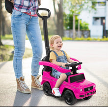 Load image into Gallery viewer, New 2025 | Licensed Mercedes G-Class Push Car with Guardrail and Sun Shade | Comfy Seat | 3-In-1