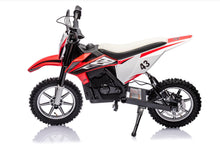 Load image into Gallery viewer, Super Cool 2025 Fast Off Road Electric 36V Kids Dirt Bike Upgraded 1 Seater 350W Motor | Up To 27 K/ph | Leather Seat | Rubber Tires