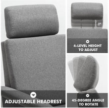 Load image into Gallery viewer, Heavy Duty Relaxing Swivel Comfortable Massage Recliner Single Sofa Chair With Adjustable Headrest | Massage Remote | 8 Massage Modes | Gray
