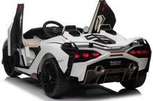 Load image into Gallery viewer, 2025 Licensed 24V Sian 2 Seater 24V Kids Ride On Car Upgraded | Leather Seats | Rubber Tires | 4x4 | Remote