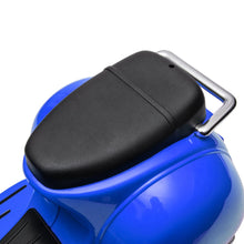 Load image into Gallery viewer, Super Cool Elegant 2025 Vespa Kids Ride On Car Motorcycle Vespa 1 Seater Scooter 12V | Music | USB Ready | LED Lights